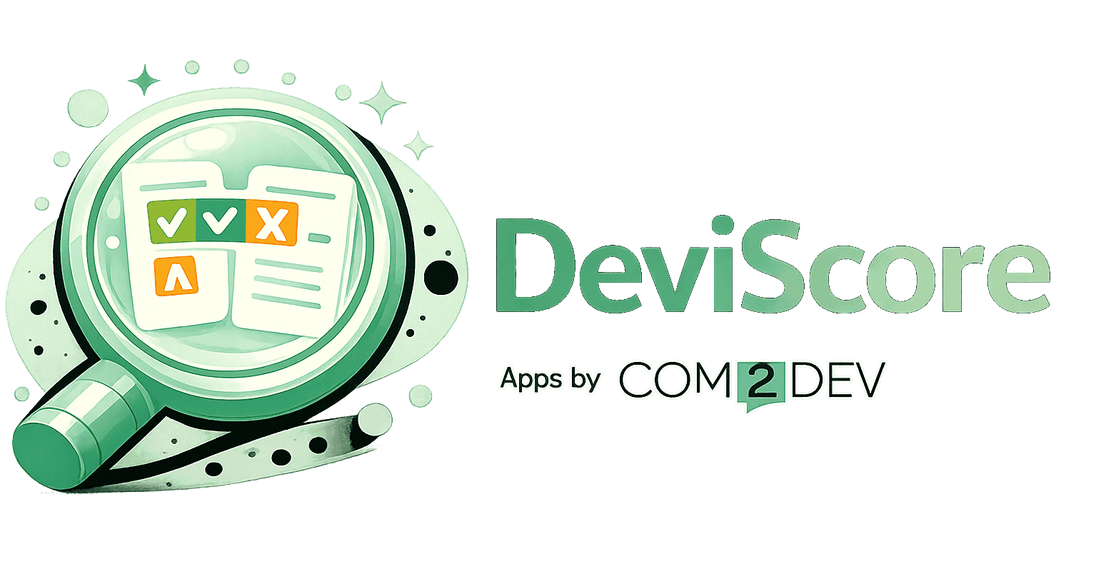 Logo DeviScore, outils d'analyse et de comparaison de devis